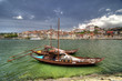 Boats in Porto, portugal. Boats in Porto, portugal.