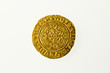 Gold quarter noble of Britain's King Henry VI, reverse Gold quarter noble of Britain's King Henry VI, reverse