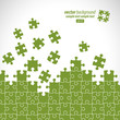 Puzzle pieces vector design