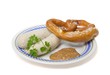 Weißwurst mit Breze und Senf