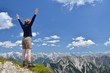 Freude über die Bergwelt Freude über die Bergwelt