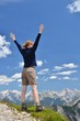 Freiheit im Gebirge hochkant Freiheit im Gebirge hochkant