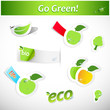 Set of ecology icons.