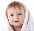 Foto: Portrait of a beautiful happy baby Portrait of a beautiful happy baby