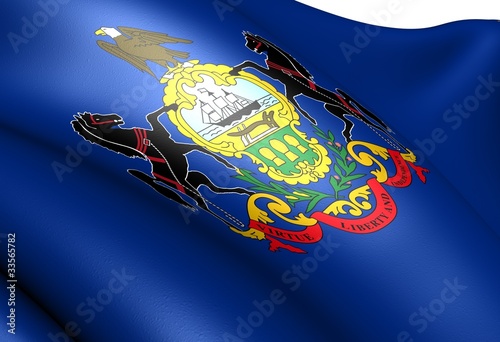 Illustration: Flag of Pennsylvania Flag of Pennsylvania