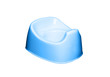 blue potty isolated