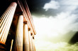 Greek pillars