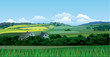 Countryside landscape