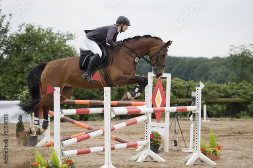 Photo: Springreiten Springreiten