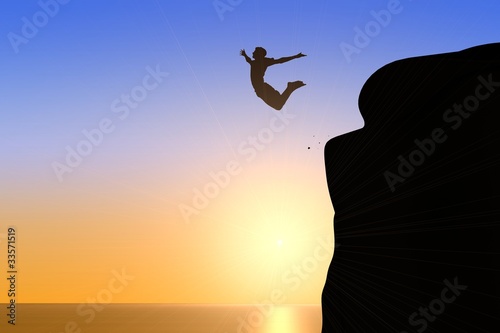 Illustration: sea jumping sea jumping