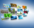 Television and internet production technology concept Television and internet production technology concept