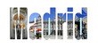 Madrid with different tourist spots Madrid with different tourist spots