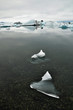 Floating icebergs, Glacial lagoon Jokullsarlon, Iceland