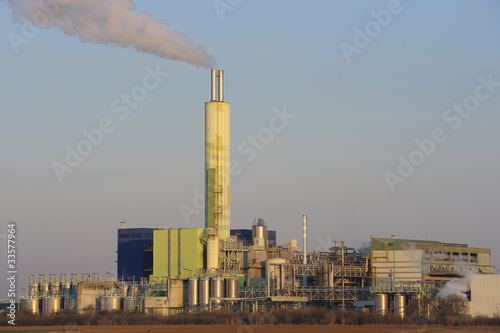 Photo: Waste incineration plant, Biebesheim, Germany Waste incineration plant, Biebesheim, Germany