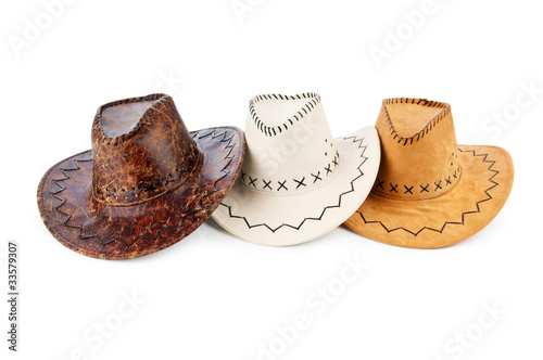 Photo: Hat isolated on the white background Hat isolated on the white background