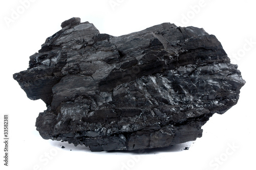 Photo: a big lump of coal a big lump of coal