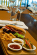 INDIAN FOODING BURGAR AND SLICES