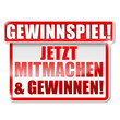 Gewinnspiel! Jetzt mitmachen und gewinnen! Button, Icon