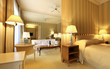 suite di hotel di lusso, interno, nessuno in giro