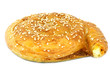 Traditional Cypriot village style cheese pie Traditional Cypriot village style cheese pie