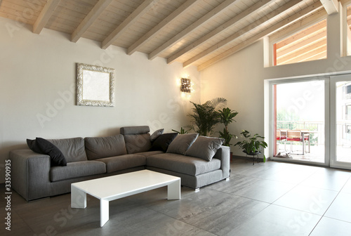 Photo: modern architecture contemporary, interior, large livingroom modern architecture contemporary, interior, large livingroom