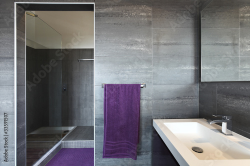 Photo: interno di bagno moderno interno di bagno moderno