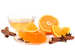 Foto: Orange jelly and tea Orange jelly and tea