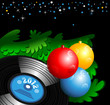 Vector: christmas disco christmas disco