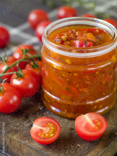 Photo: tomato jam tomato jam