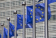 European Union Flags in Brussels