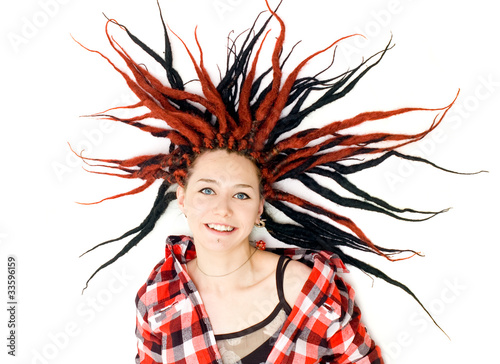 Photo: Woman with dreadlocks Woman with dreadlocks