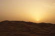 Sonnenuntergang in der Wüste Qasr al Sarab Abu Dhabi