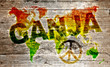 Holzbrett - Ganja and peace for the world Holzbrett - Ganja and peace for the world