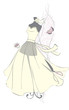 Dummy with beautiful dress Dummy with beautiful dress