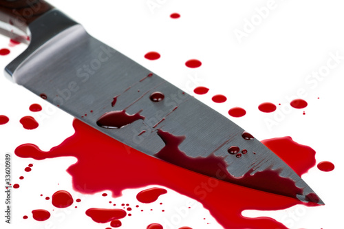 Photo: Blood splatter Blood splatter
