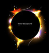 solar eclipse vector solar eclipse vector
