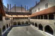 Dukes Palace of Bragança Courtyard, Guimarães, Portugal