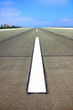 Airport runway for airplanes in Gibraltar