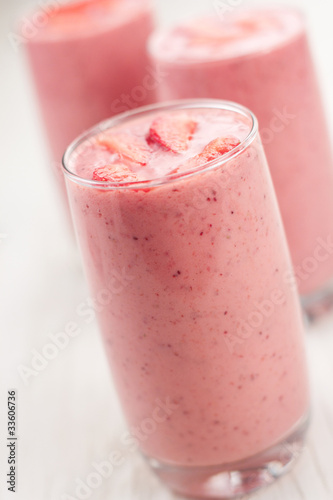 Photo: Strawberry smoothie Strawberry smoothie