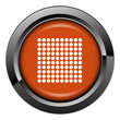 Picto, internet, bouton, lumière, ampoule, néon, quadrillage