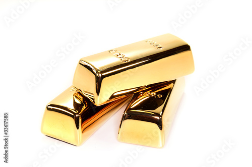 Photo: Goldbarren Goldbarren