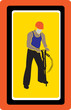worker with jackhammer