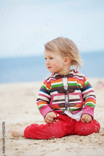 Photo: Child at the beach Child at the beach