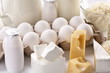 Photo of protein products. Photo of protein products.