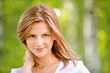 portrait of beautiful young woman