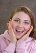 Photo: Smiling Teen Showing New Braces Smiling Teen Showing New Braces