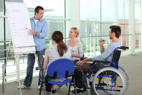 Photo: Disability at work Disability at work