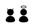 Angel and Devil Avatars