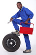 portrait of a mechanic