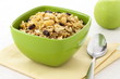 healthy muesli breakfast